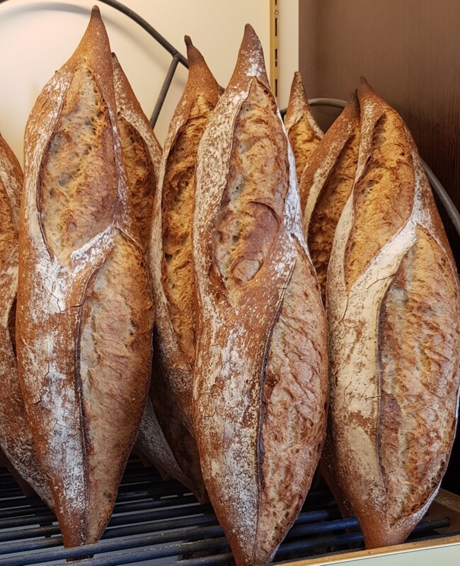 Flûte au Levain 400g