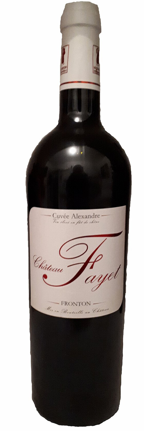 Rouge Fût de chêne AOC Fronton « Cuvée Alexandre » 75cL