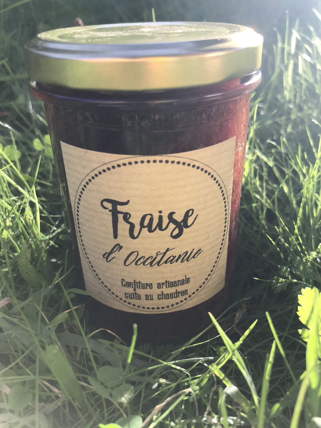 Confiture de Fraises d’Occitanie 240g