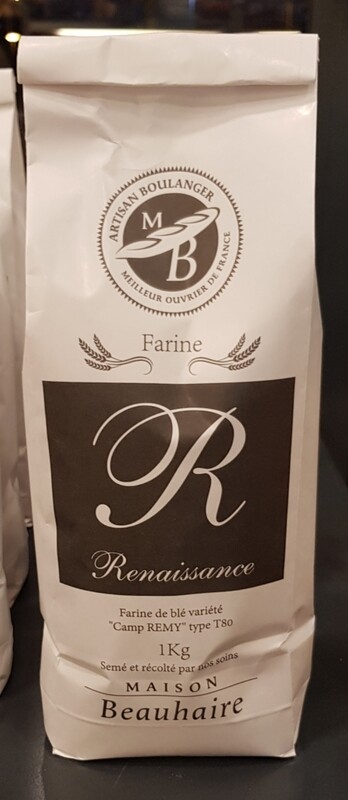 Farine de Blé "Renaissance" T80 1Kg