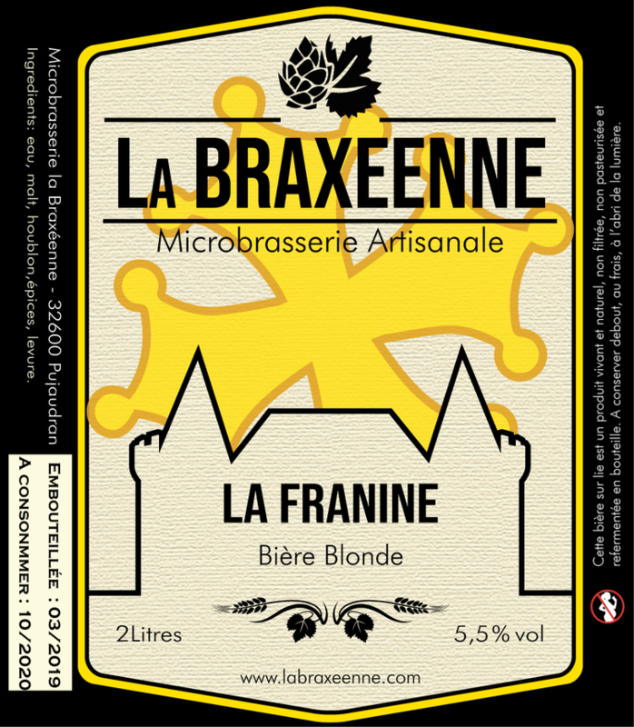 Bière "La Franine" 33cl/75cl
