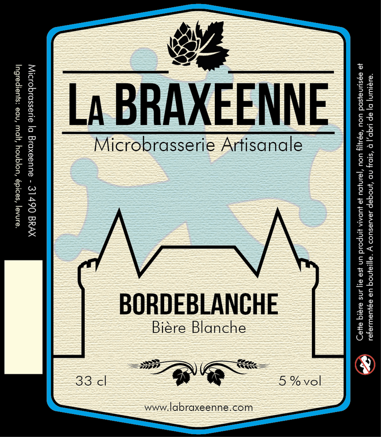 Bière "BordeBlanche" 33cl/75cl