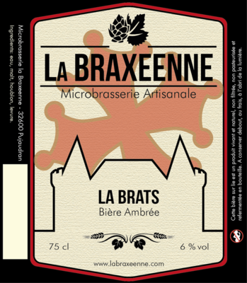 Bière "La Brats" 33cl/75cl
