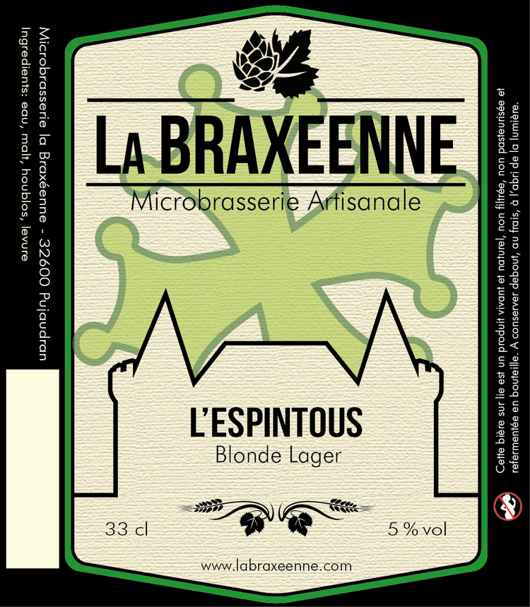 Bière "L'Espintous" 33cl/75cl