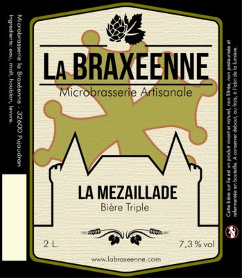 Bière "La Mezaillade" 33cl/75cl