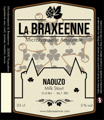 Bière Bière "Naouzo" 33cl/75cl