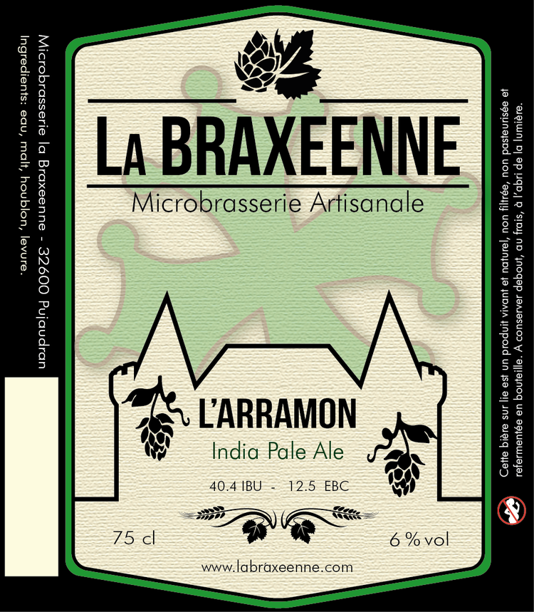 Bière "L'Arramon" 33cl/75cl