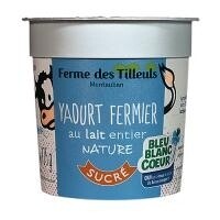 Yaourts fermiers sucrés 4x125g Yaourts fermiers sucrés 4x125g