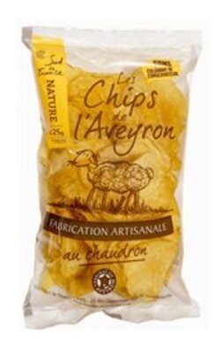 Chips artisanales Nature 125g