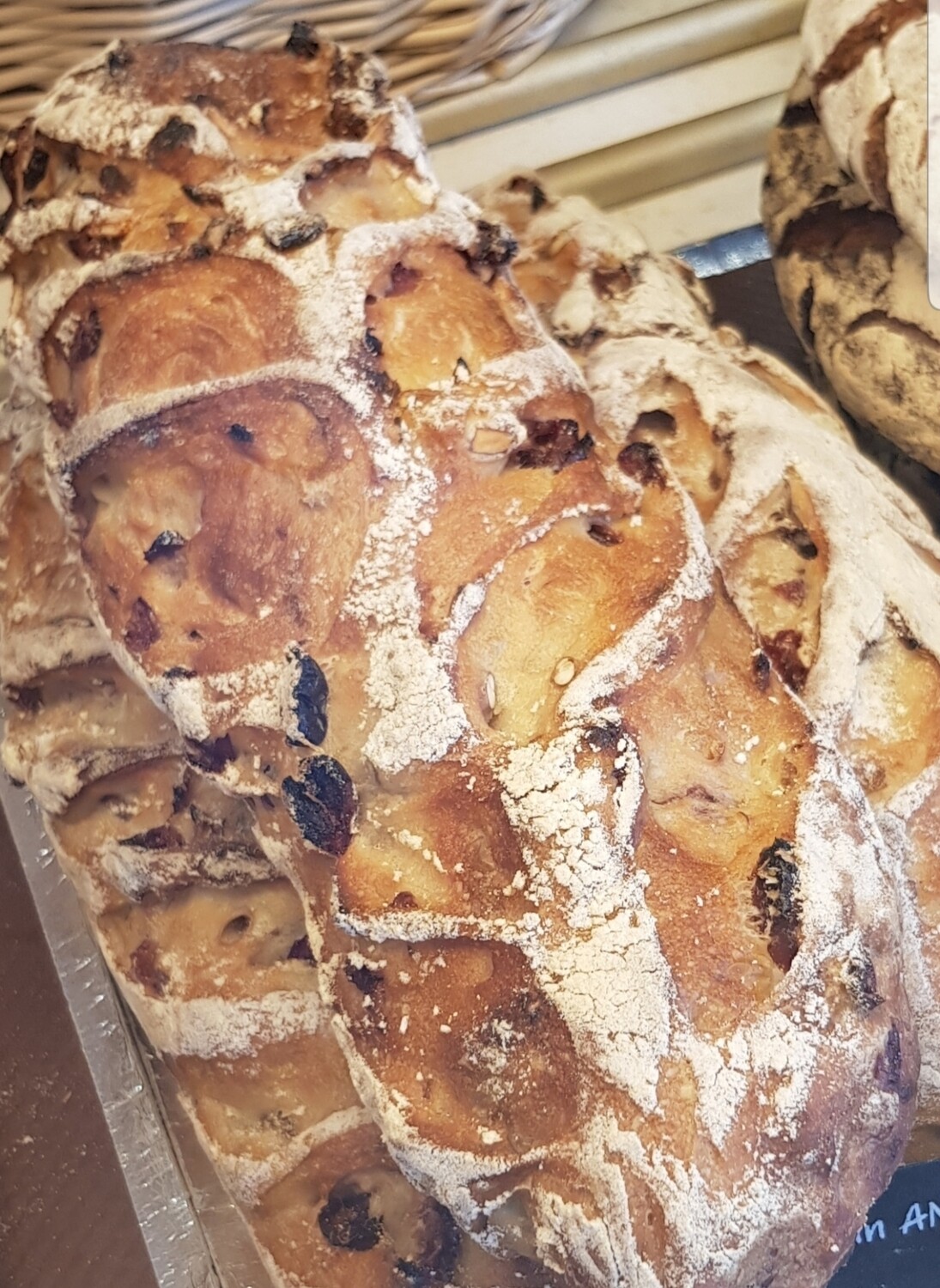 Pain aux Noix et Raisins 250g