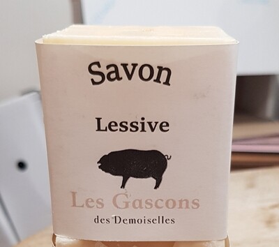 Savon pour Lessive au Porc Noir de Gascon 250g Savon pour Lessive au Porc Noir de Gascon 250g