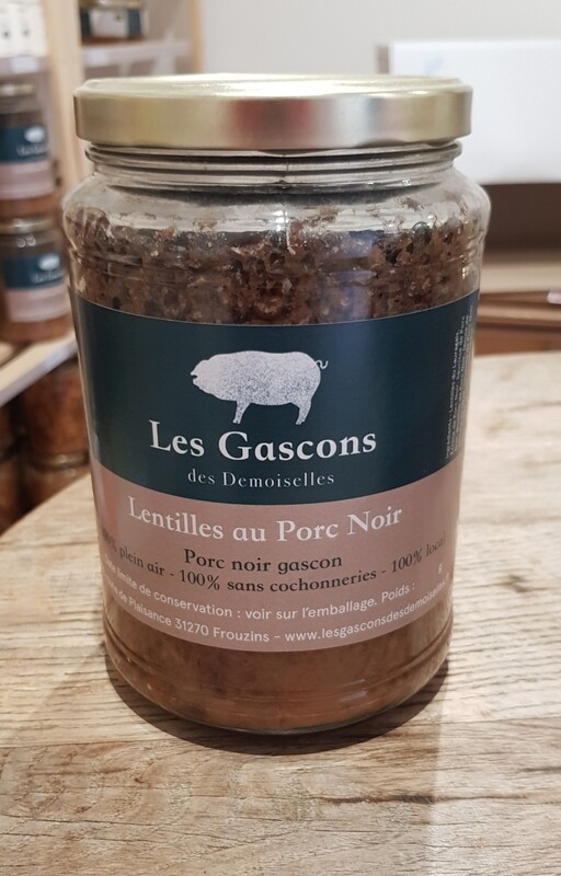 Lentilles au Porc Noir 1kg