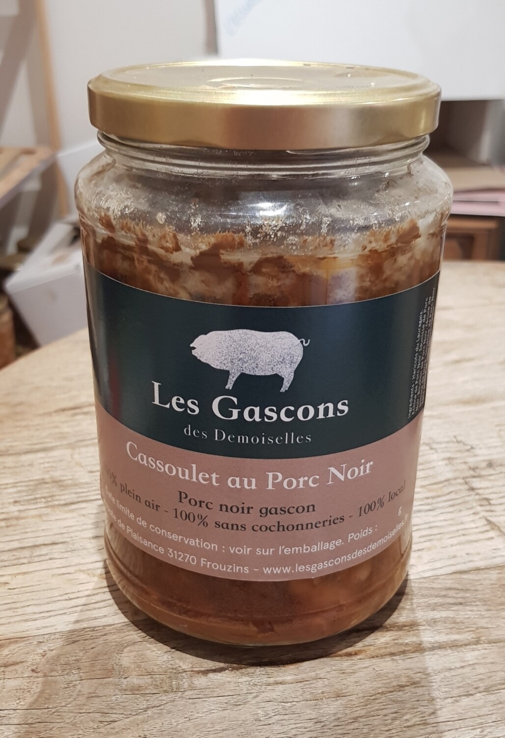 Cassoulet au Porc Noir 1kg