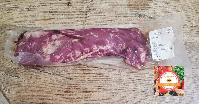 Filet mignon de porc 1,7kg Filet mignon de porc 1,7kg