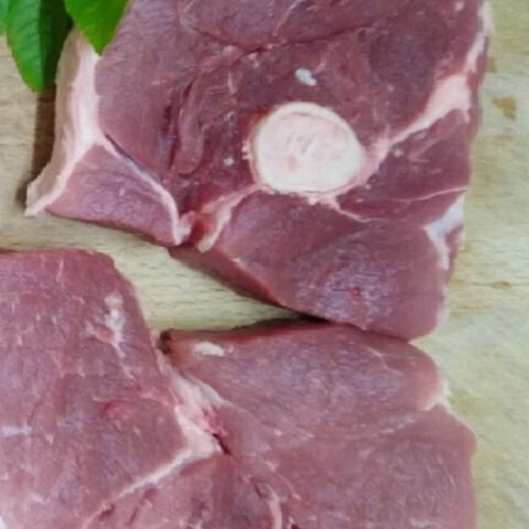 Demie rouelle de porc 450g Demie rouelle de porc 450g