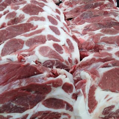Côtes échines porc noir gascon 450g