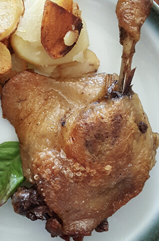 Cuisse de canard confite (pièce)