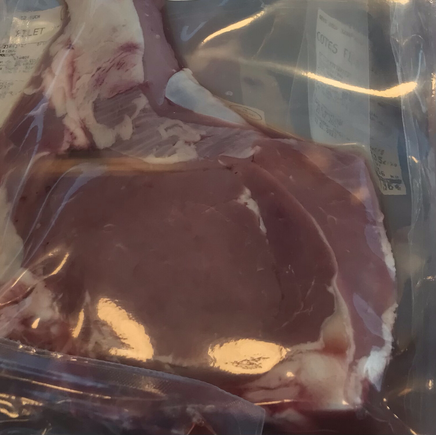 Côtes Filet (env. 450g)