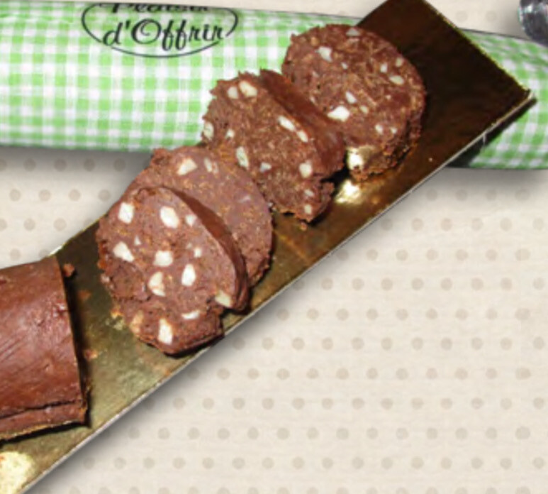 Saucisson chocolat 160g