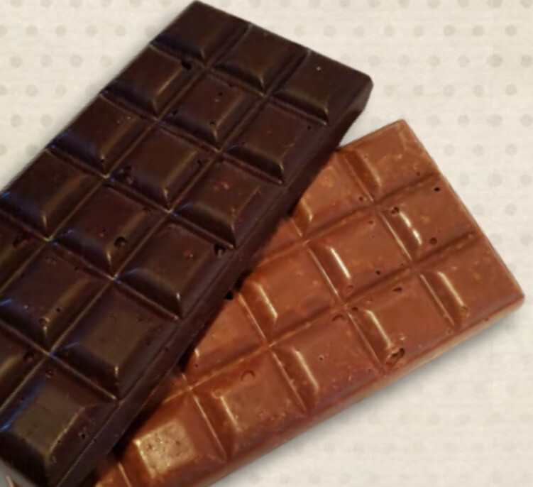Tablette de chocolat et croustillant 100g
