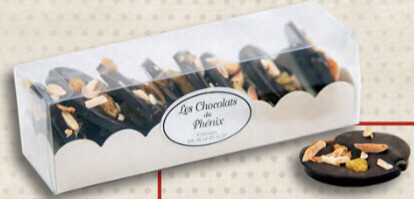 Mendiants au chocolat noir