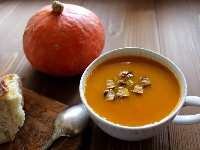 Velouté de potimarron aux châtaignes 75cL