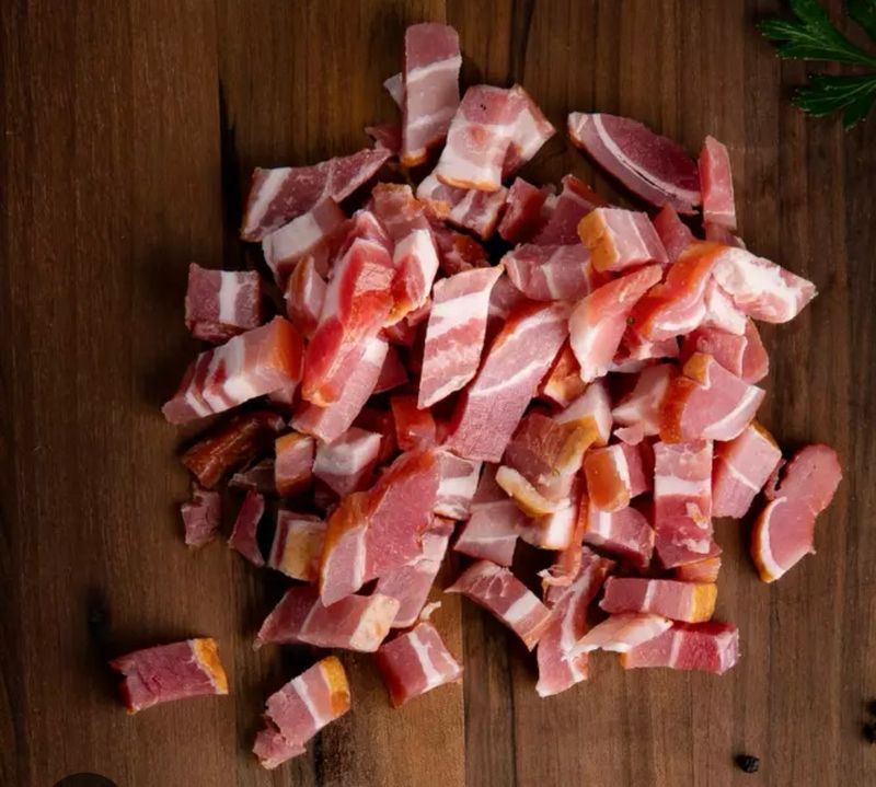 Lardons secs fumés Lardons secs fumés