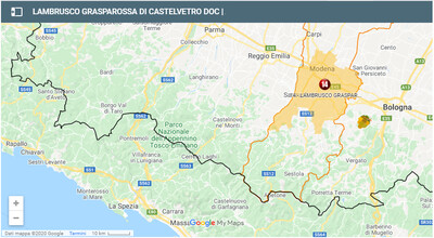 Lambrusco Grasparossa di Castelvetro doc