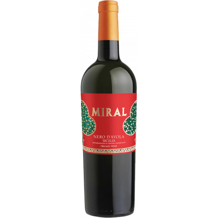 NERO D&#39;AVOLA DOC MIRAL BIO ORGANIC