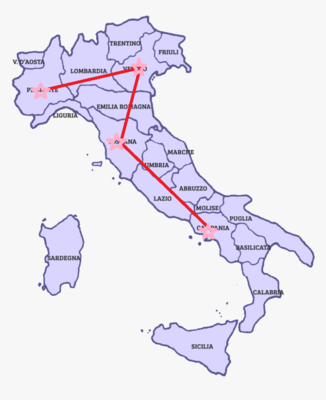Italian Red Tour 4 Liv.