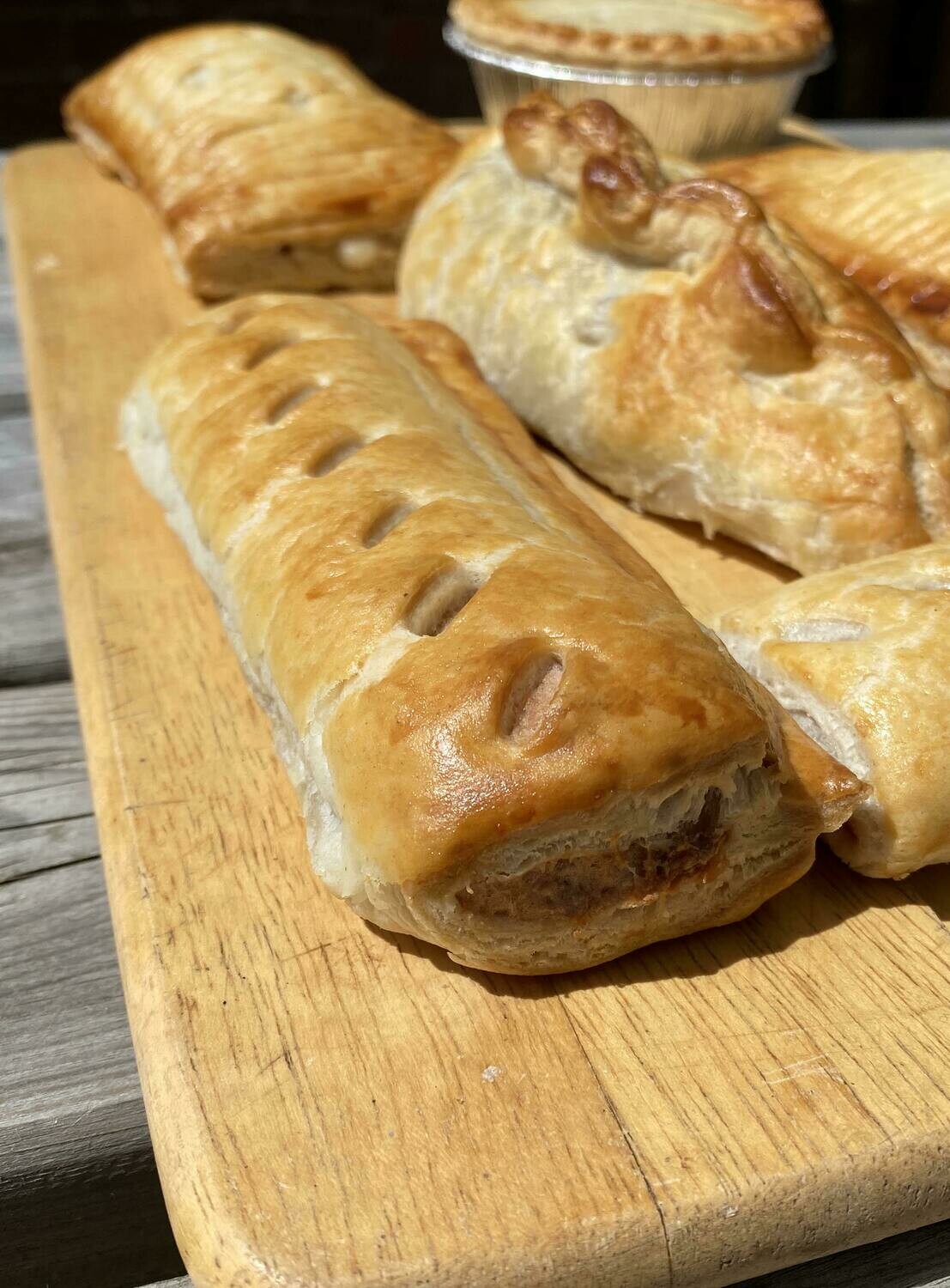 Jumbo Sausage Rolls x 4