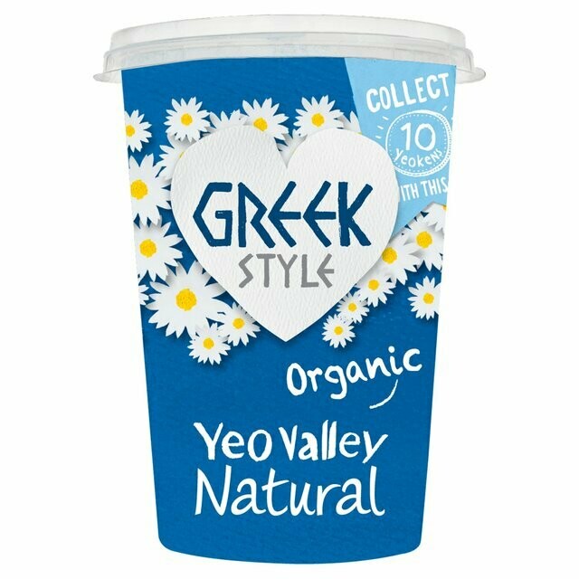 Yeo Valley Greek Style Natural Yogurt