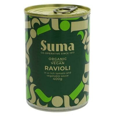 Organic Ravioli In Tomato And Vegetable Sauce