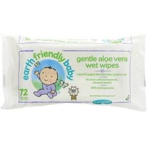 Earth Friendly Baby Aloe Vera Wet Wipes