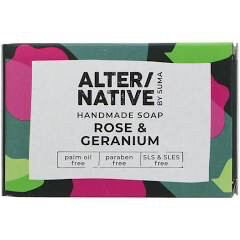 Alter Native Rose & Geranium Hand Soap 95g