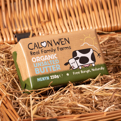 Calon Wen Unsalted Butter 250g