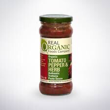 Real Organic Tomato, Pepper & Herb Pasta Sauce 350g