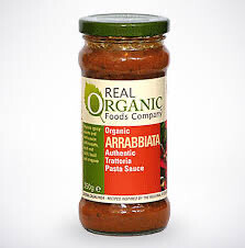 Real Organic Arrabbiata Pasta Sauce 350g