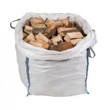 Builders bag of seasoned hardwood logs - 0.6 cube - Delivery only