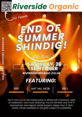 End of Summer Shindig Ticket 2026  'Early Bird'
