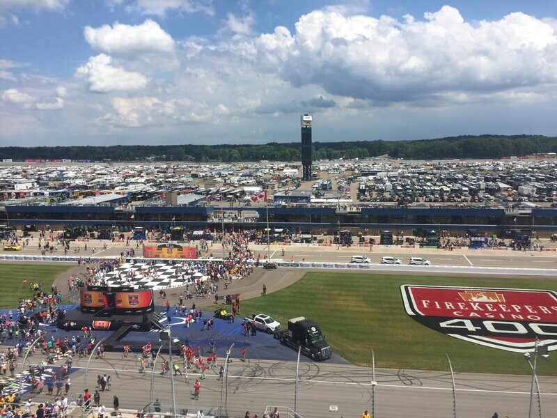 Infield Wristbands for Turn 2 Retreat Guests and others.