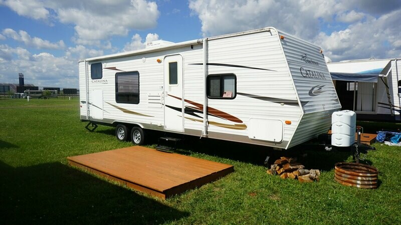 NASCAR 26' RV & Turn 2 Campsite