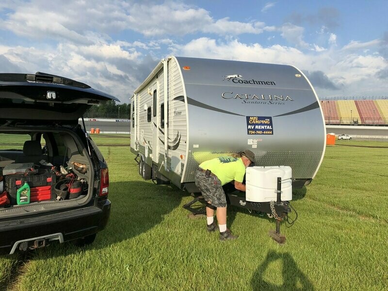28' or 29' RV Delivered To Your MIS Campsite