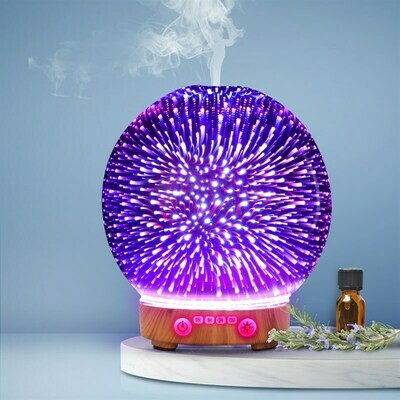 Devanti Aromatherapy Diffuser 3D Firework Light Oil Devanti Aromatherapy Diffuser 3D Firework Light Oil