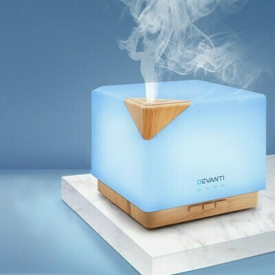 DEVANTi Aroma Diffuser Air Humidifier Night Light 600ml DEVANTi Aroma Diffuser Air Humidifier Night Light 600ml