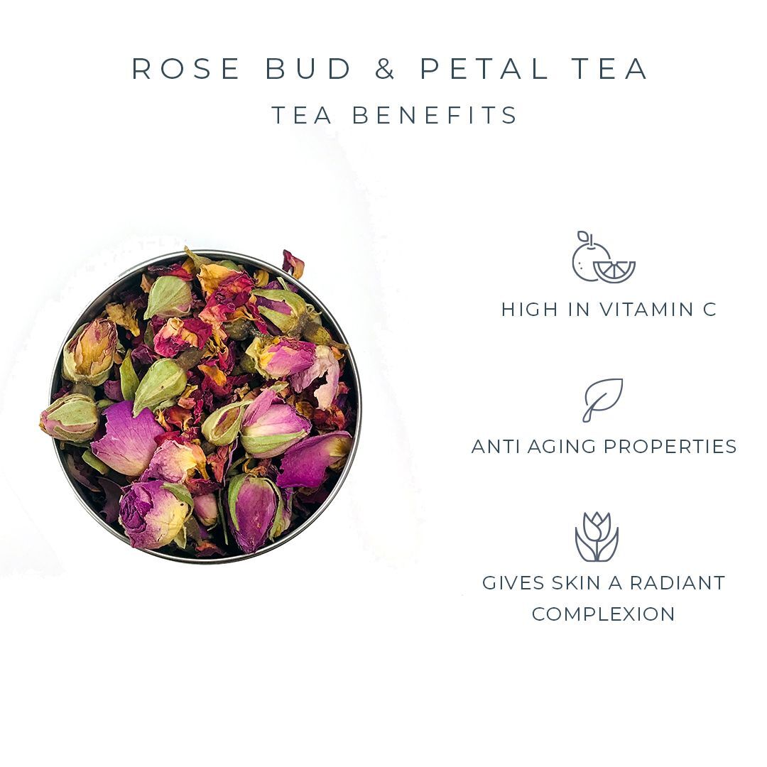 Large Rosebud & Petal Tea | 15 Cups