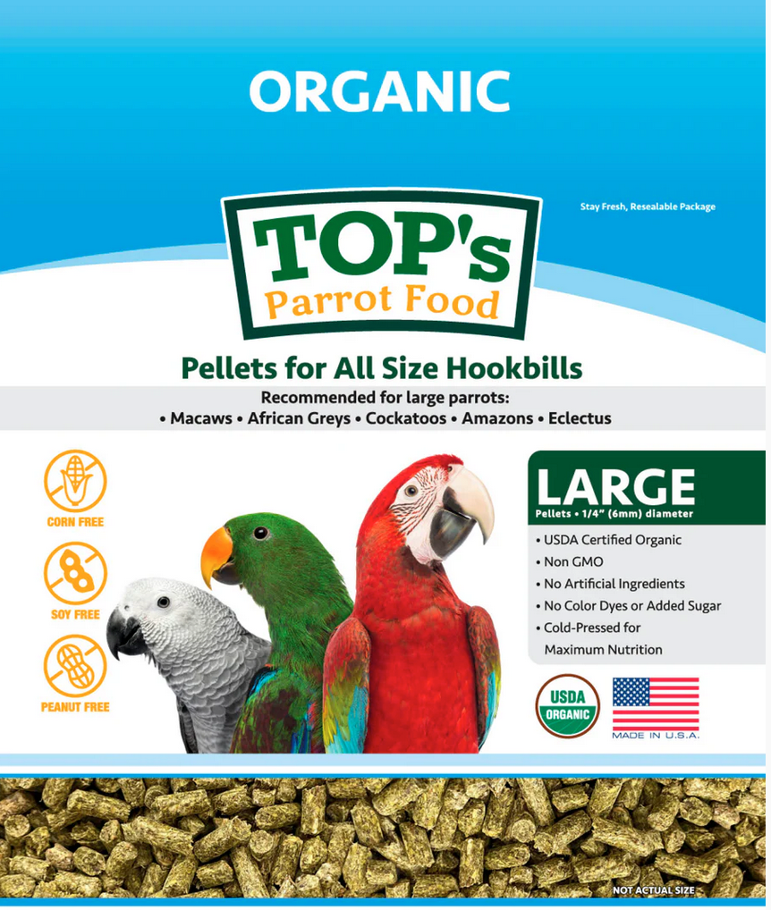 TOPS Pellets for All Parrots 4#