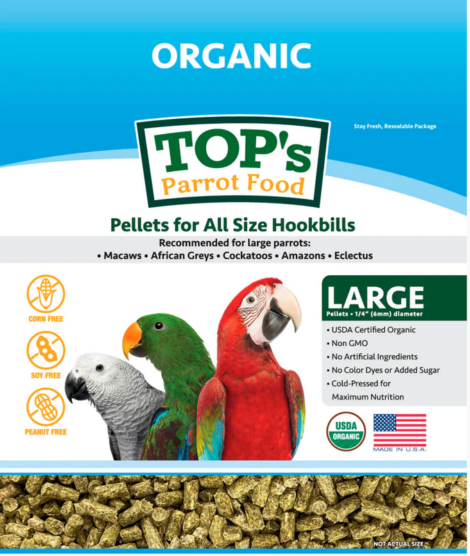 TOPS Pellets for All Parrots 4#