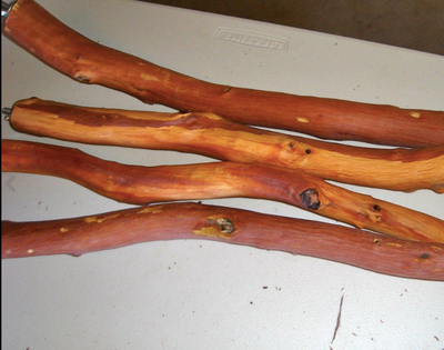 WOODEN CAGE PERCHES