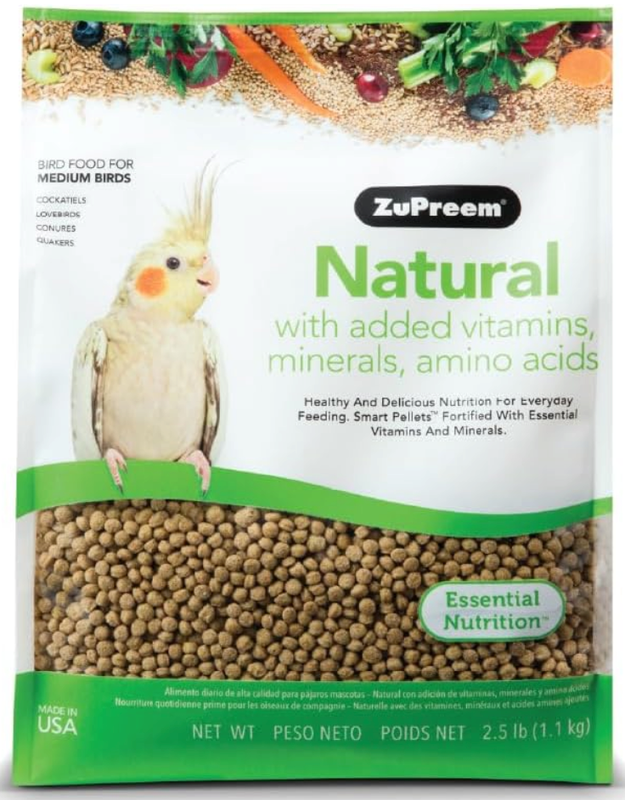 zup Natural Cockatiel 2.5#